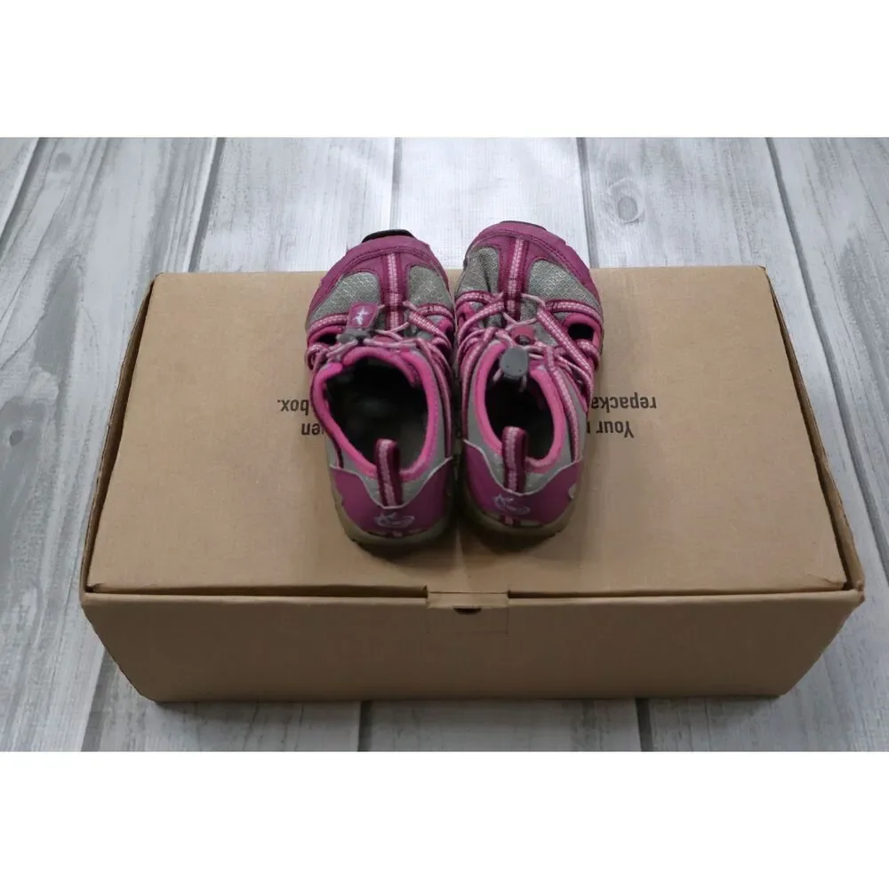 Chaco Kids Junior Performance Footwear Hiking Shoes Purple & Gray Size 11 EU 29